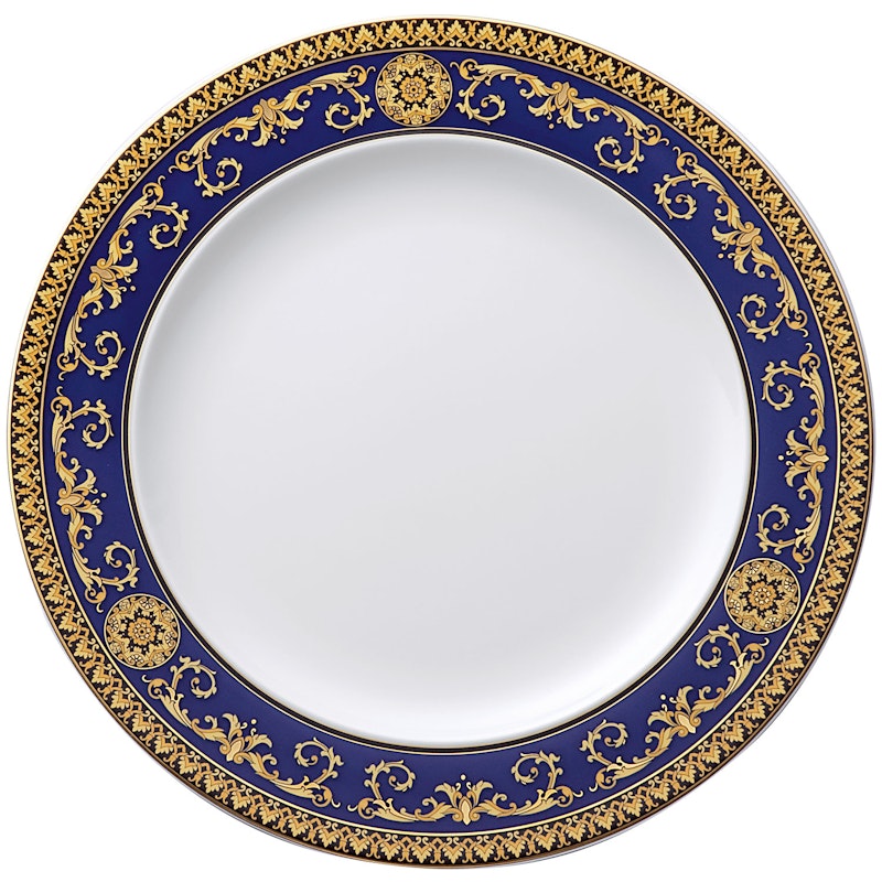 Medusa Blue Plate, 27 cm