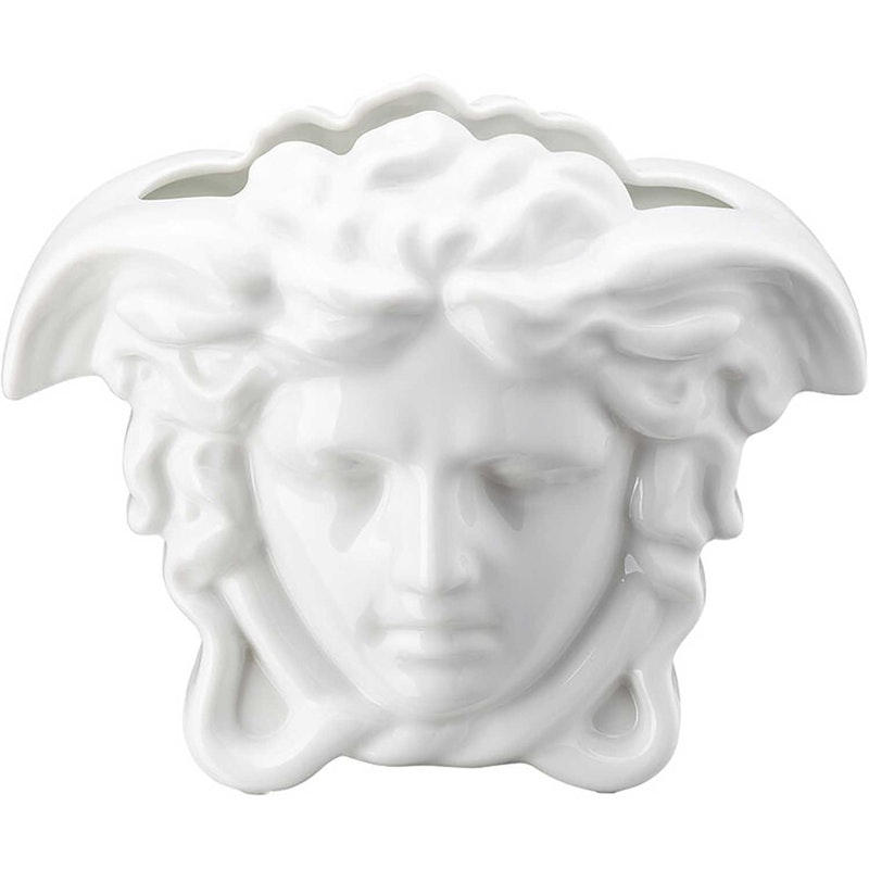 Versace Medusa Grande Vaasi 15 cm, Valkoinen