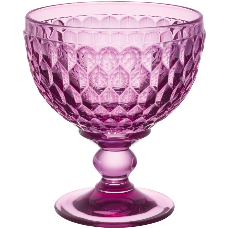 Boston Coloured Coupe-Lasi 40 cl, Berry