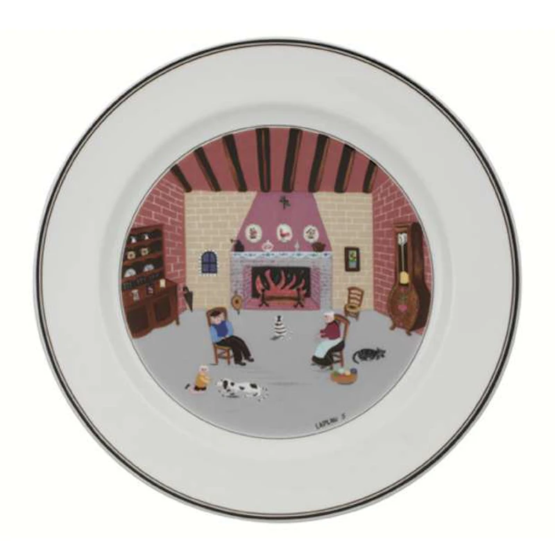Design Naif Tallrik Flat Fireplace, 27 cm