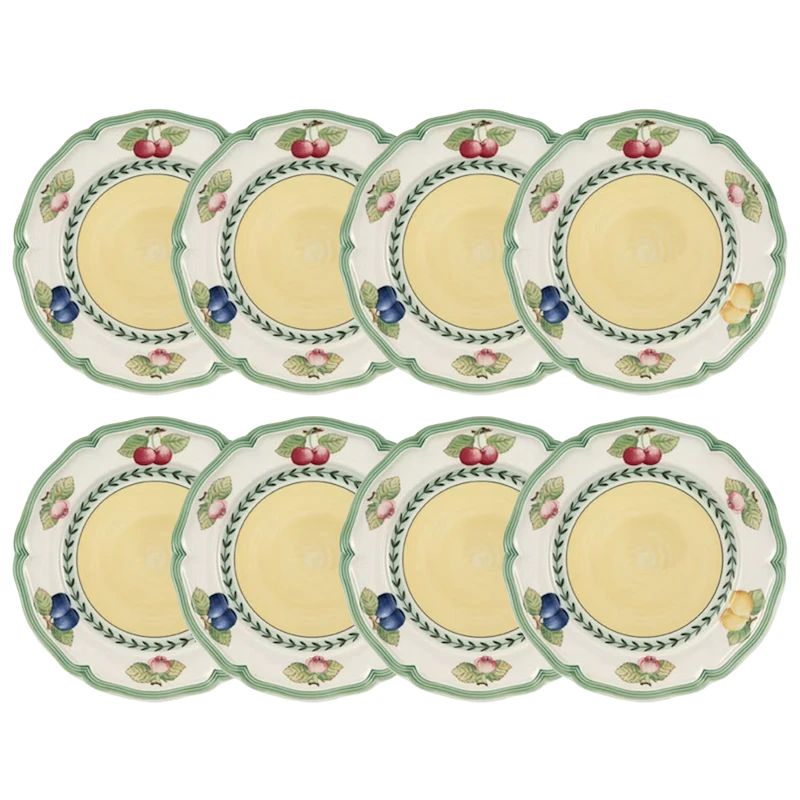 French Garden Fleurence Sivulautanen 21 cm 8 kpl:n pakkaus
