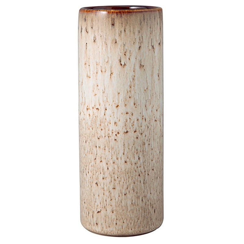 Lave Home Cylinder Vaasi Beige, 7,5x20 cm