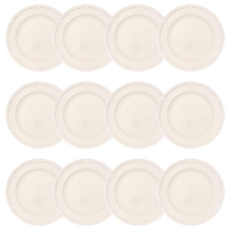 Manoir Plate 26 cm, 12 Pcs