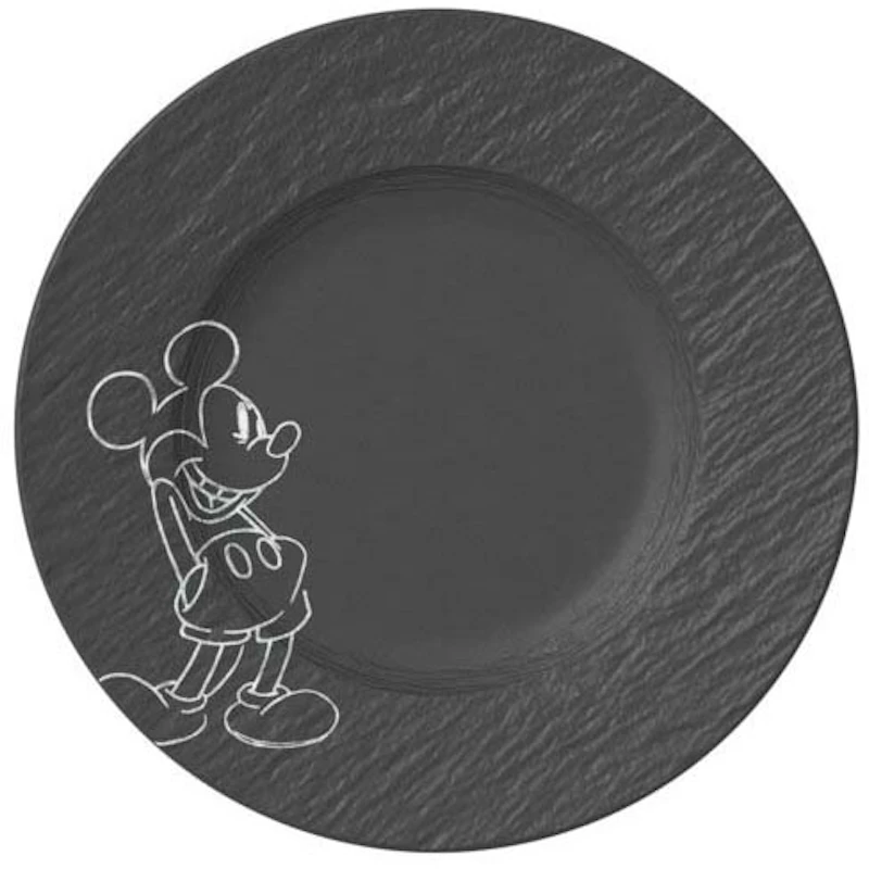 Manufacture Rock Mickey Mouse Aamiaislautanen, Musta