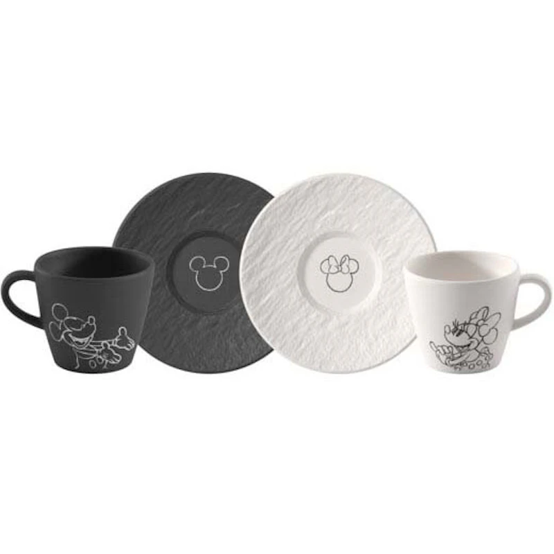 Manufacture Rock Mickey Mouse Espressokuppipari, 4 Kappaletta