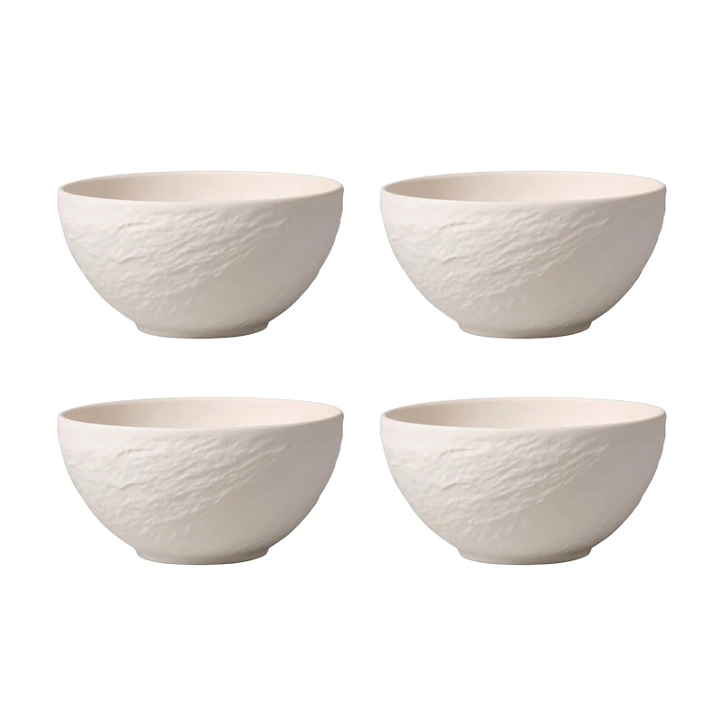 Manufacture Rock Kulho 14 cm 4 kpl:n pakkaus, Valkoinen