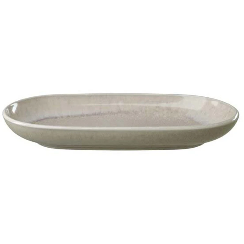 Perlemor Sand Tarjoiluastia 23x13 cm, Beige