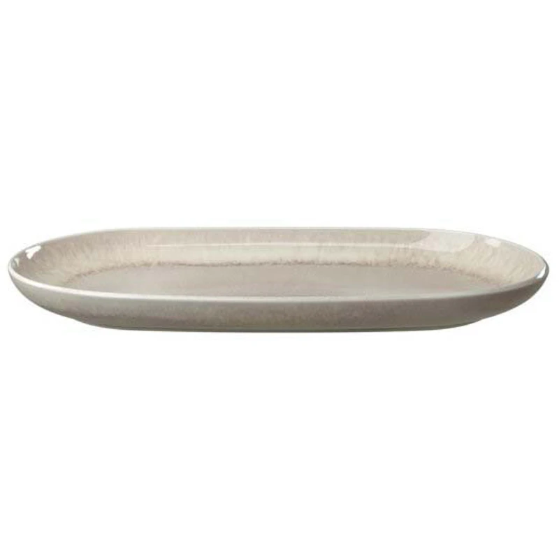 Perlemor Sand Tarjoiluastia 34x20 cm, Beige