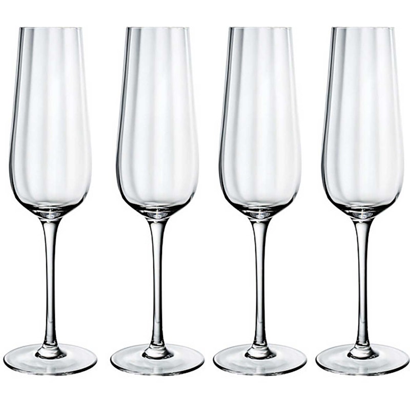 Champagne glasses set