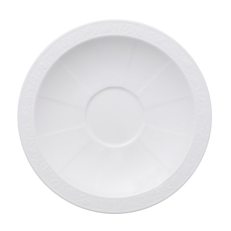 White Pearl Lautanen Aamiaiskupille, 18cm