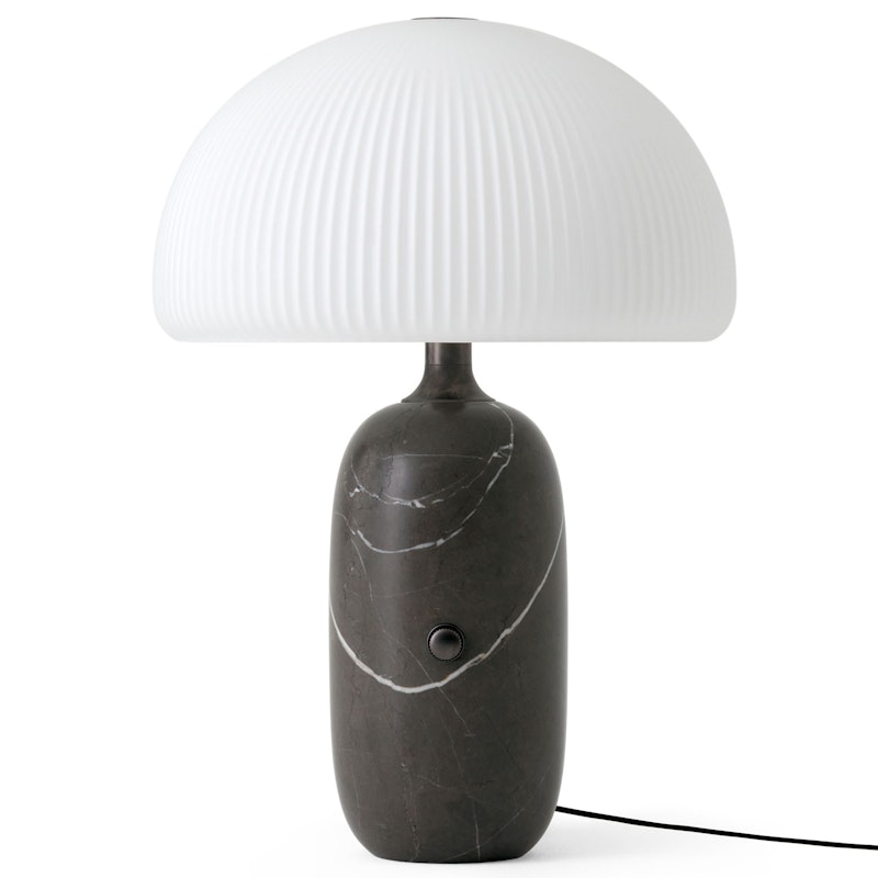 592 Sculpture Pöytävalaisin Ø36 cm, Harmaa