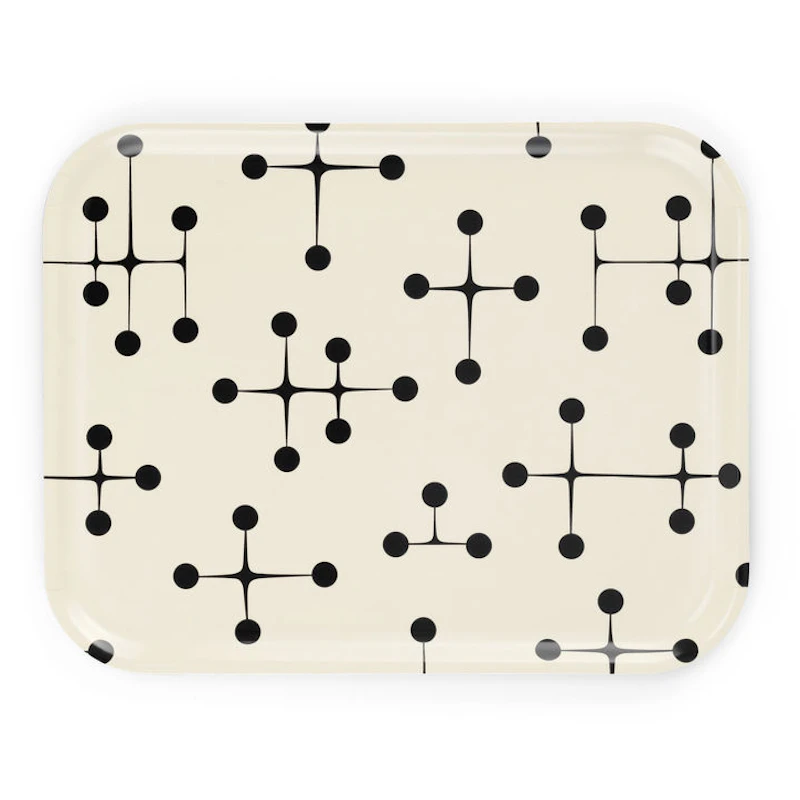 Classic Tarjotin Pilkullinen Vaalea, L