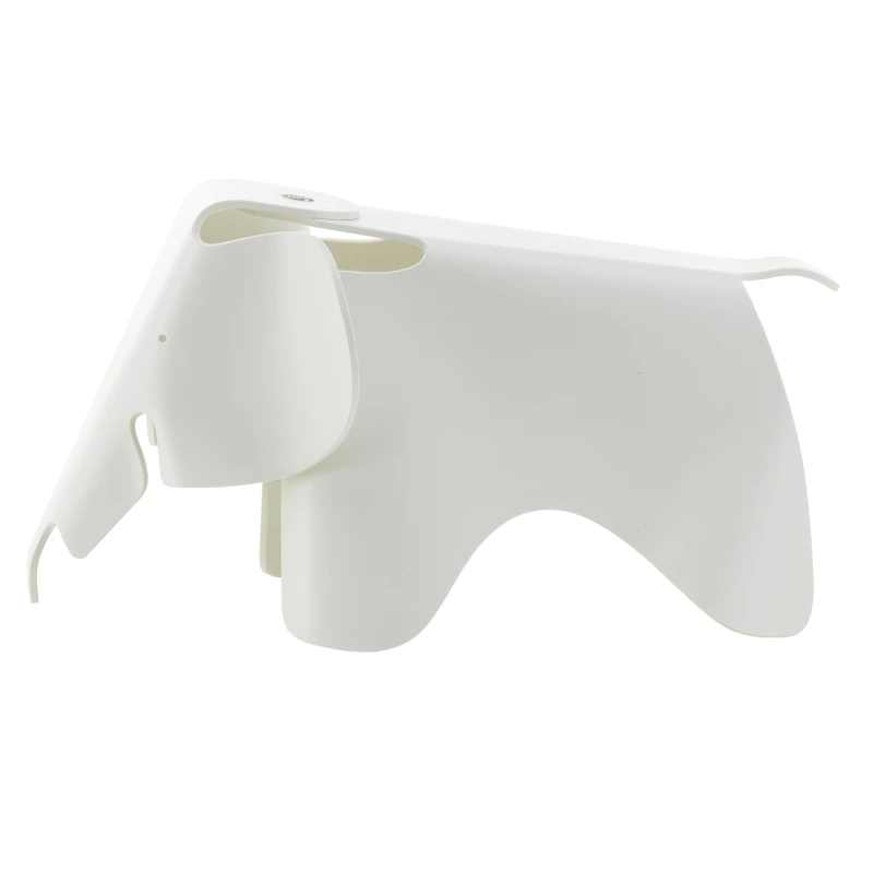 Eames Elephant Jakkara Pieni, Valkoinen
