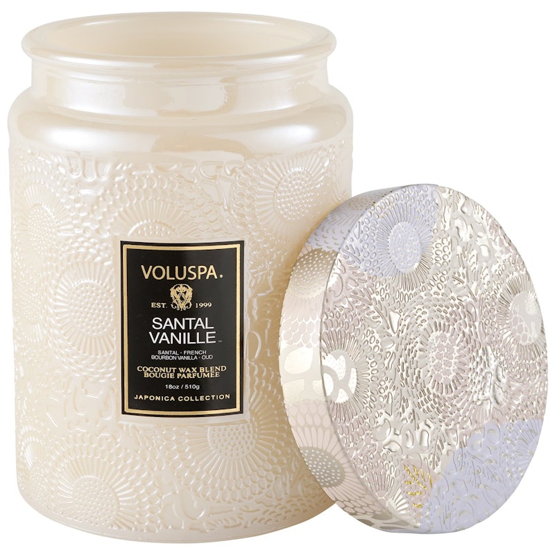 Santal Vanille Large Jar Tuoksukynttilä