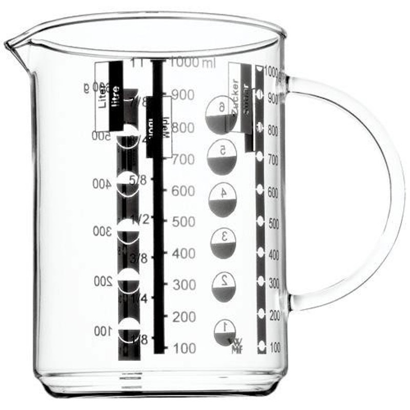 Mittamuki/kannu lasia, 1,0 l