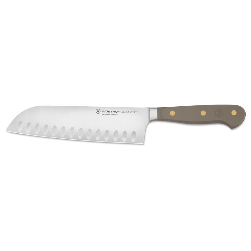 Classic Colour Santokuveitsi 17 cm, Velvet Oyster