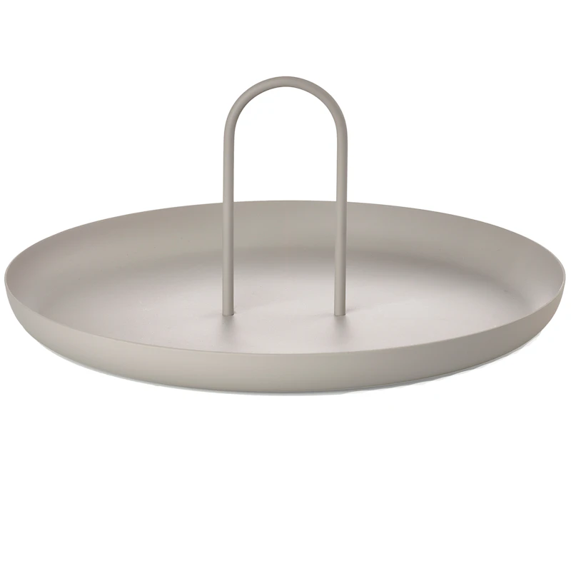 Bricka Singles 30 cm Black Tarjotin Warm Grey