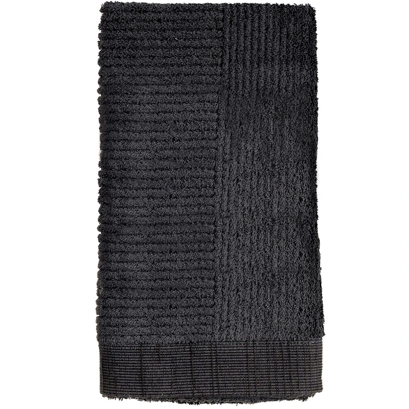 Classic Pyyhe 50x100 cm, Musta