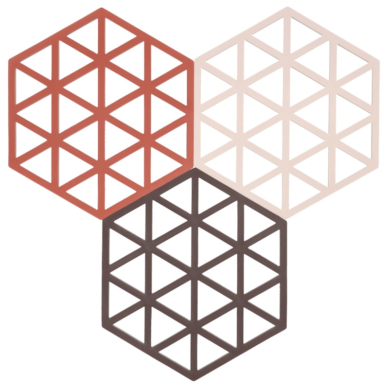 Triangle Pannunalunen 3 Kappaletta, Punainen